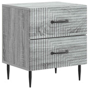 Noćni ormar Siva sonoma 43 x 34,5 x 47,5 cm Konstruirano drvo