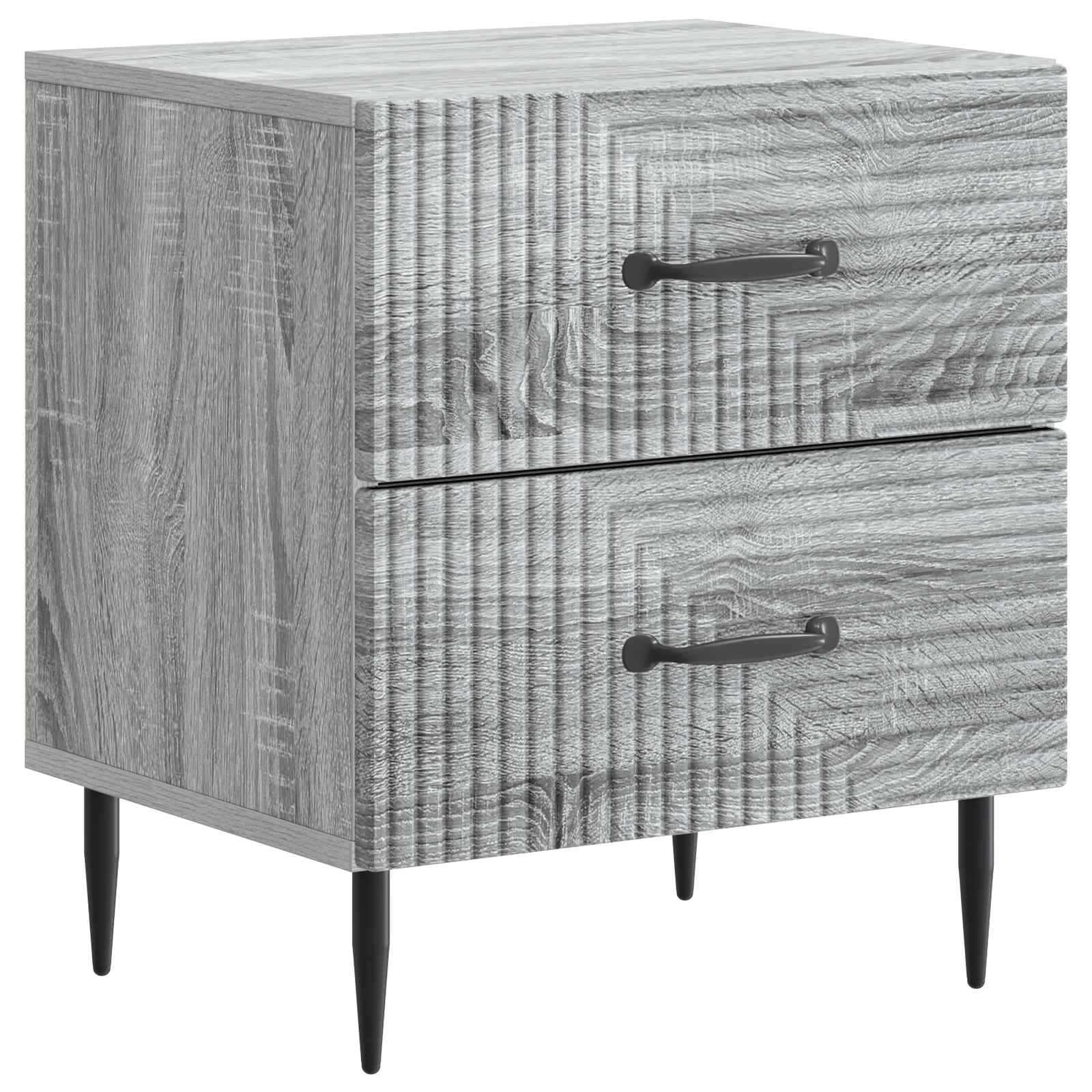 Noćni ormar Siva sonoma 43 x 34,5 x 47,5 cm Konstruirano drvo