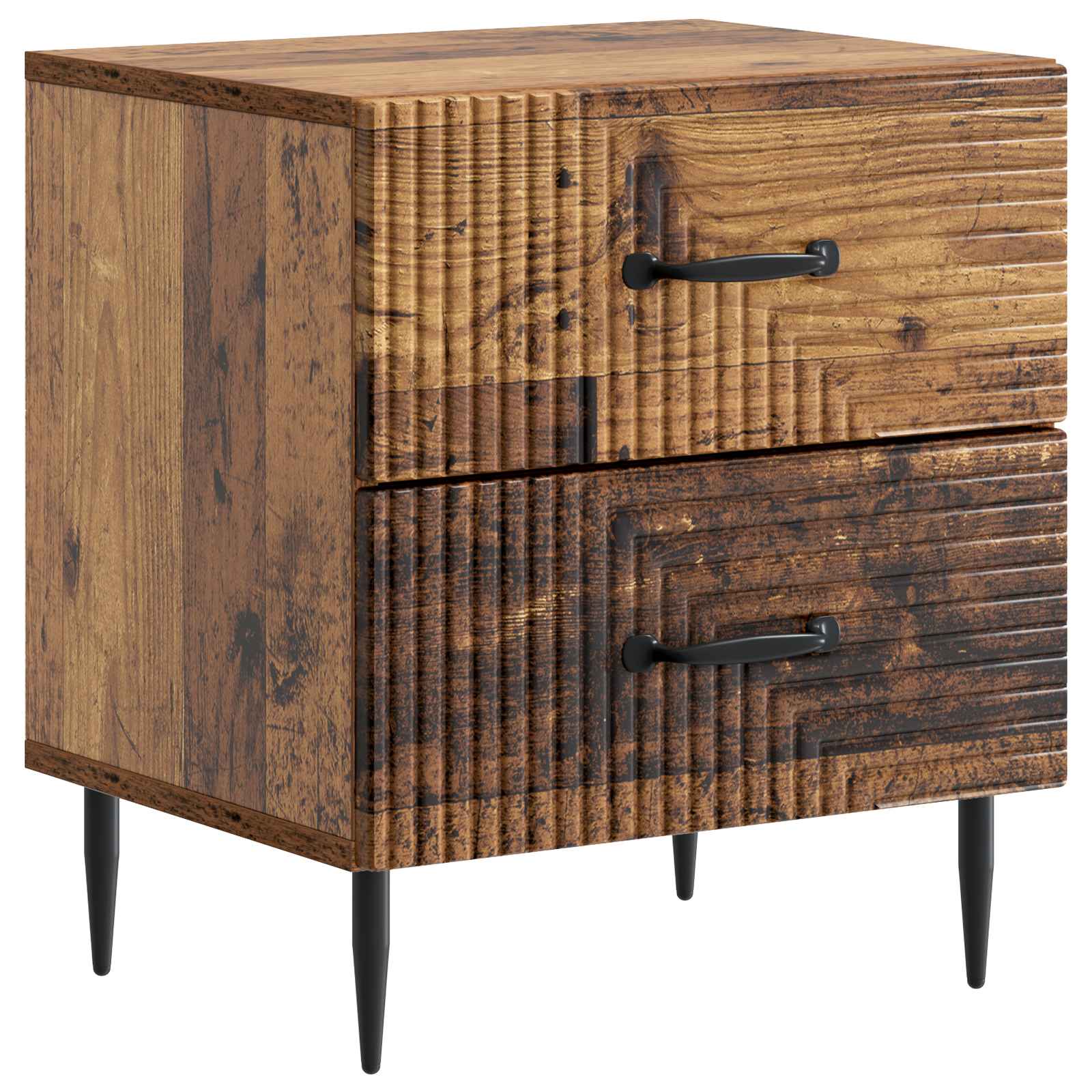 Noćni ormar Staro drvo 43 x 34,5 x 47,5 cm Konstruirano drvo