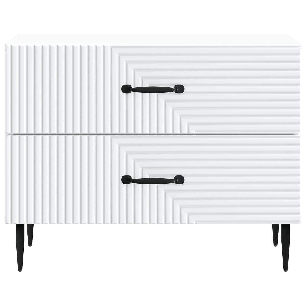 Noćni ormar Bijela 62 x 34,5 x 47,5 cm Konstruirano drvo