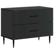 Noćni ormar Crna 62 x 34,5 x 47,5 cm Konstruirano drvo