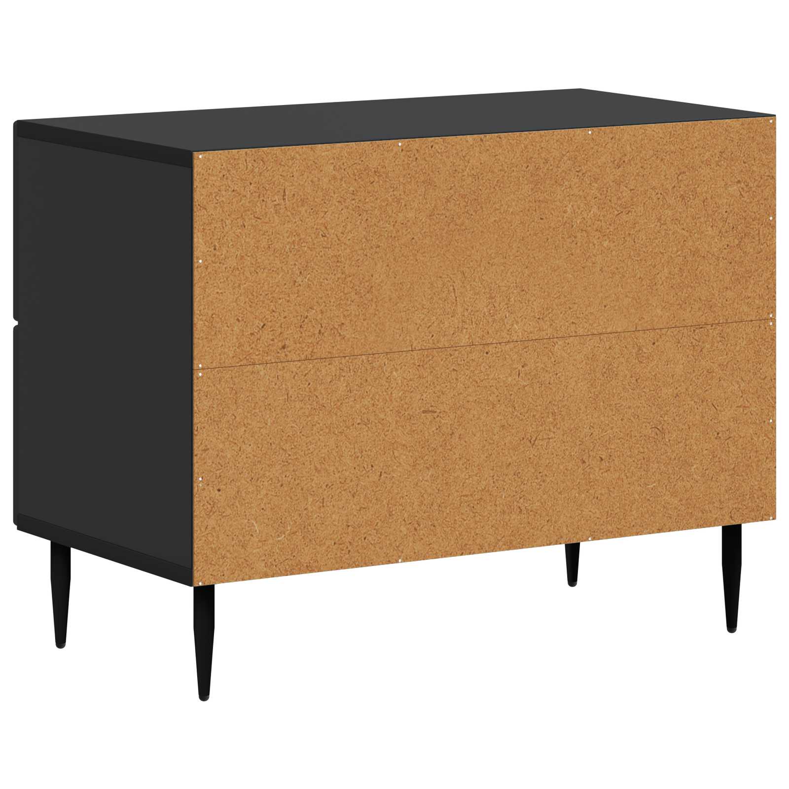 Noćni ormar Crna 62 x 34,5 x 47,5 cm Konstruirano drvo