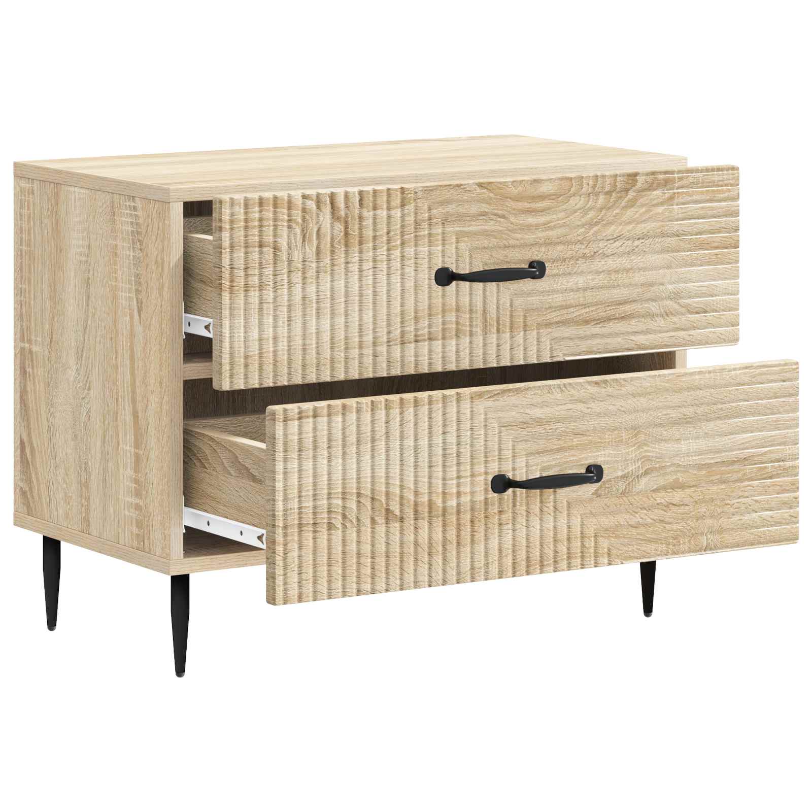 Noćni ormar Hrast sonoma 62 x 34,5 x 47,5 cm Konstruirano drvo