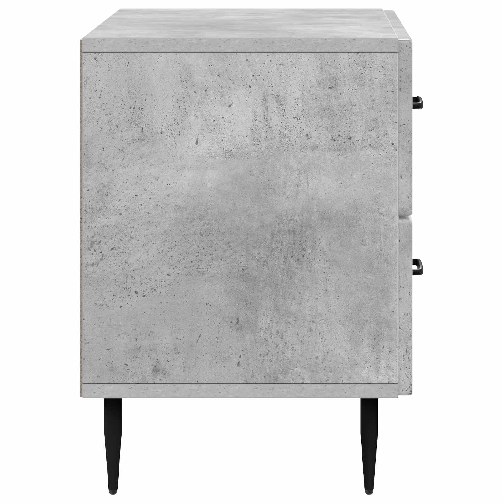 Noćni ormar Betonska siva 62 x 34,5 x 47,5 cm Konstruirano drvo