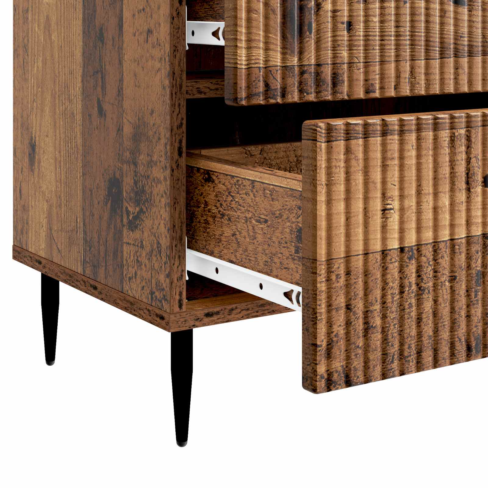 Noćni ormar Staro drvo 62 x 34,5 x 47,5 cm Konstruirano drvo