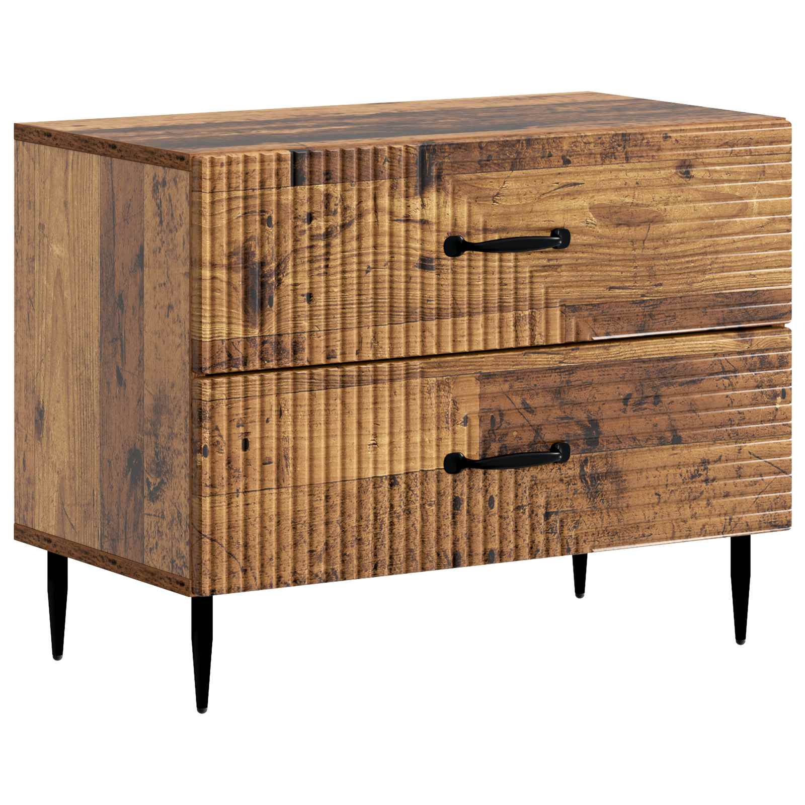 Noćni ormar Staro drvo 62 x 34,5 x 47,5 cm Konstruirano drvo