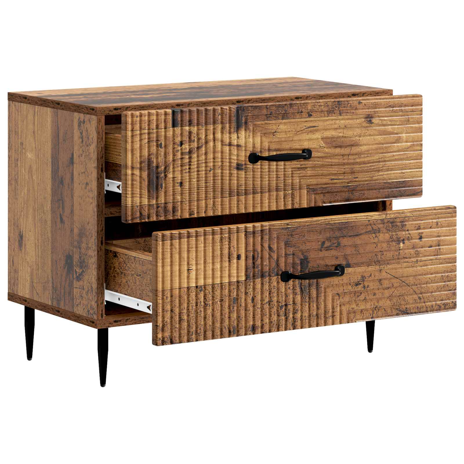 Noćni ormar Staro drvo 62 x 34,5 x 47,5 cm Konstruirano drvo
