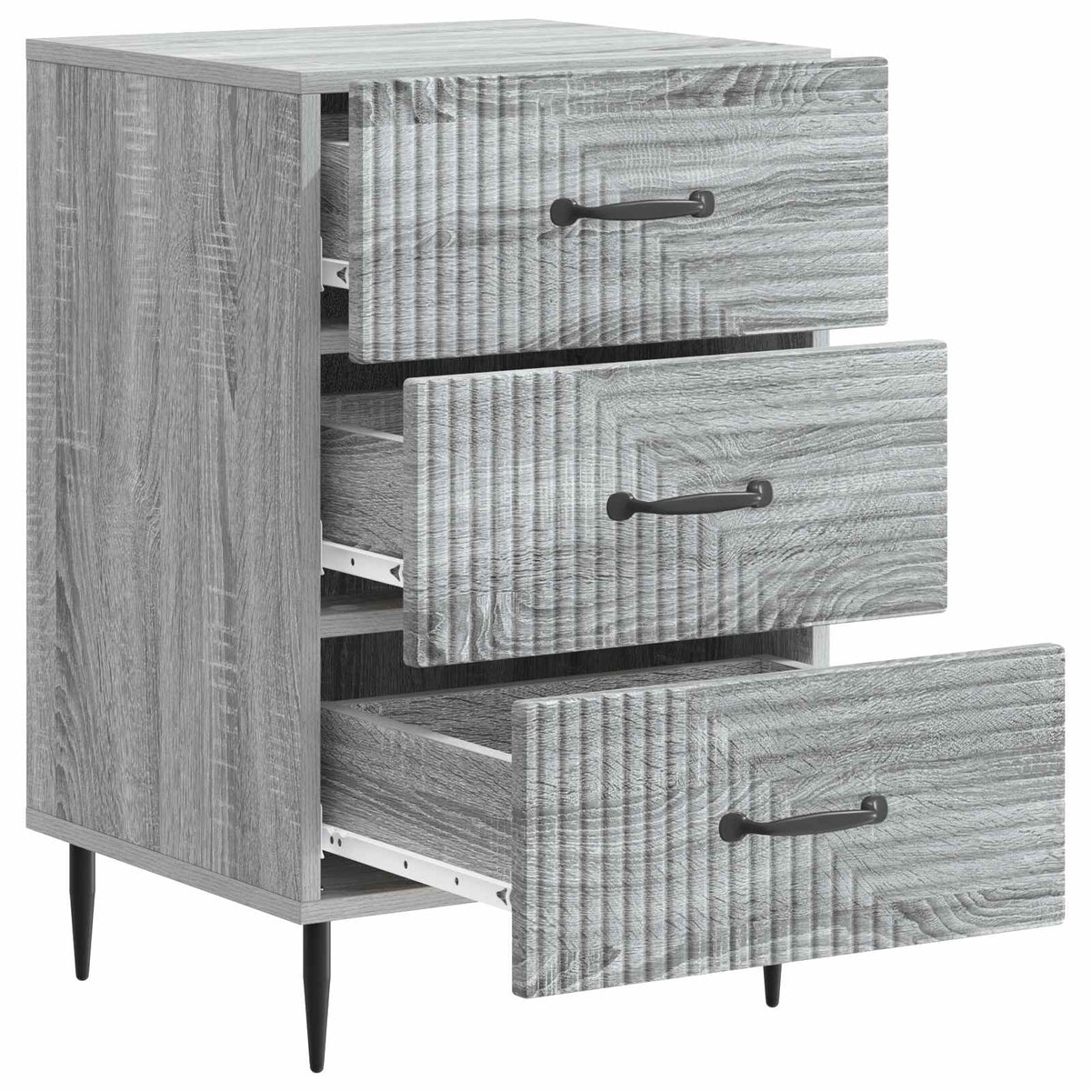 Noćni ormar Siva sonoma 43 x 41 x 66,5 cm Konstruirano drvo
