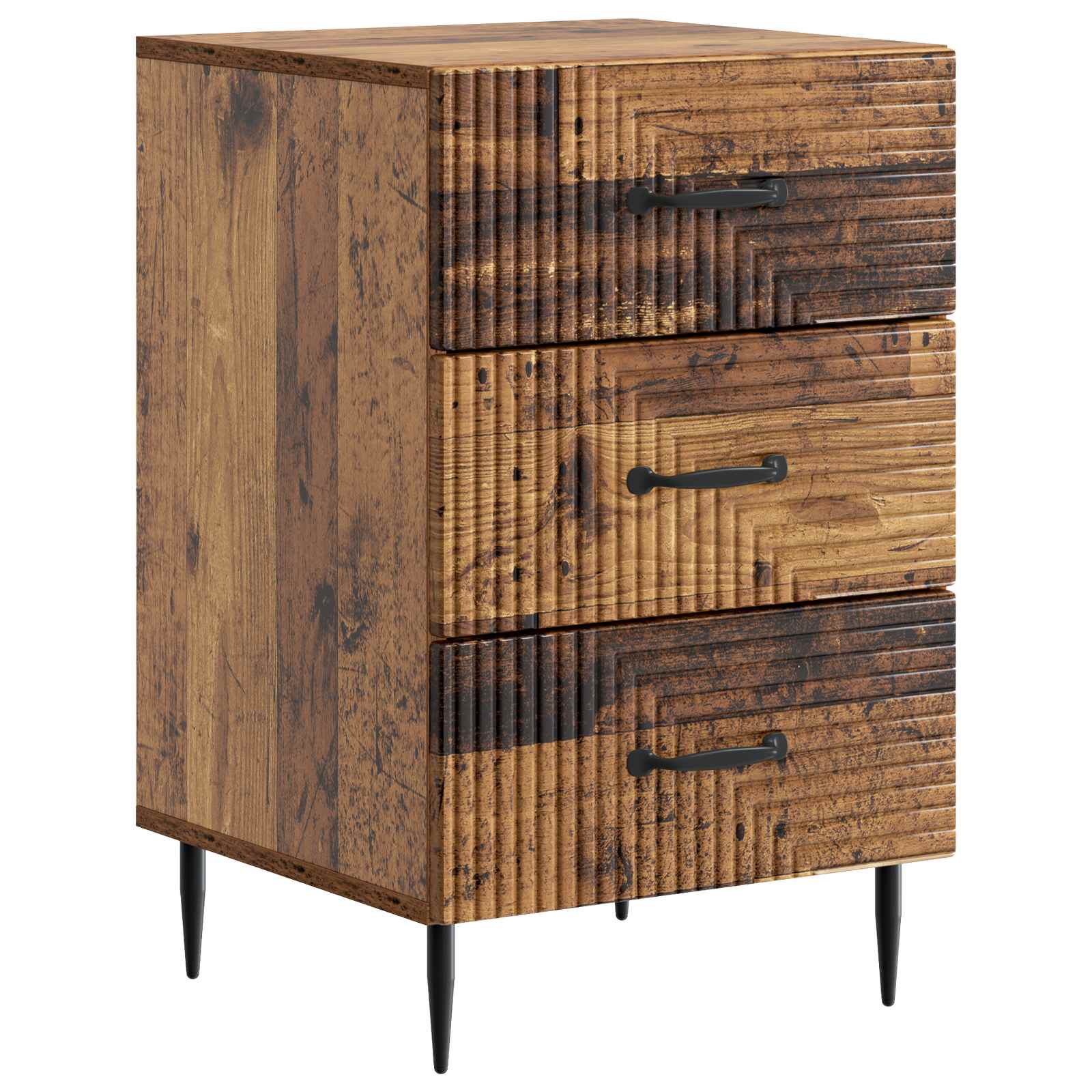 Noćni ormar Staro drvo 43 x 41 x 66,5 cm Konstruirano drvo