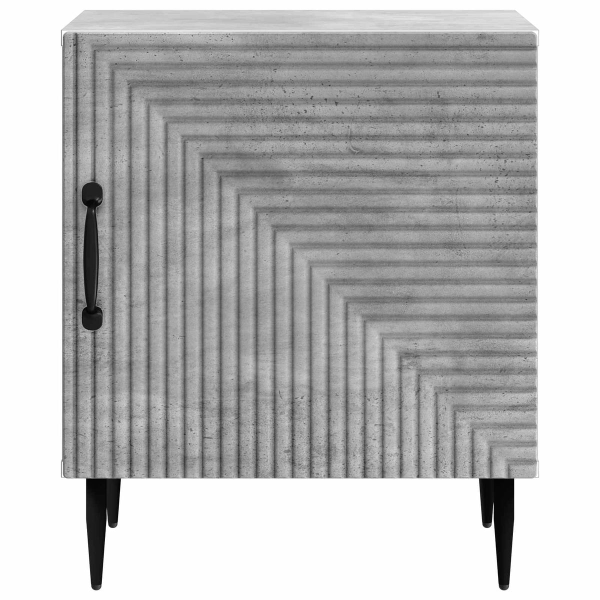 Noćni ormar 2 kom. Betonska siva 43 x 34,5 x 50 cm