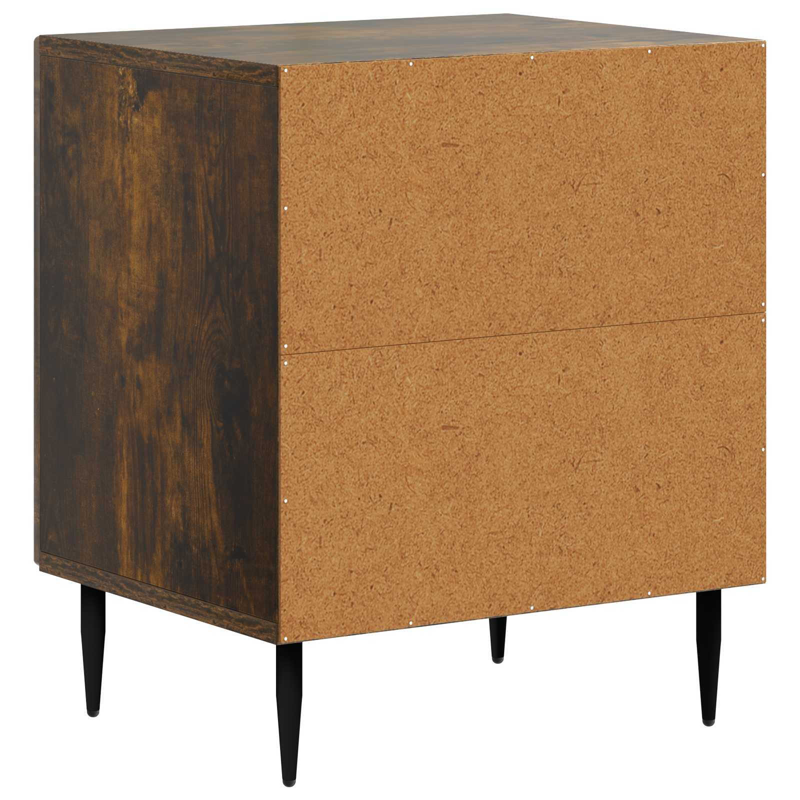 Noćni ormar 2 pcs Dimljeni hrast 43 x 34,5 x 50 cm