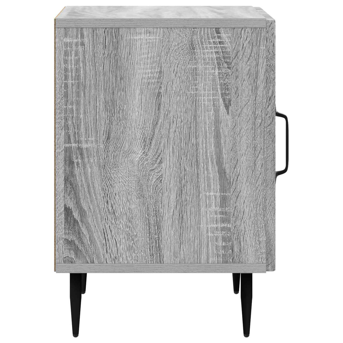 Noćni ormar Siva sonoma 43 x 34,5 x 50 cm Konstruirano drvo