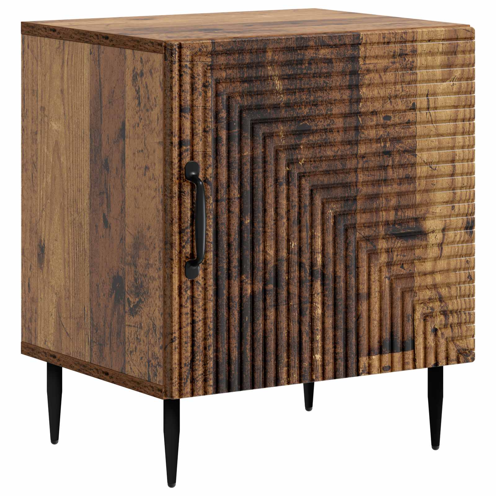 Noćni ormar 2 pcs Staro drvo 43 x 34,5 x 50 cm