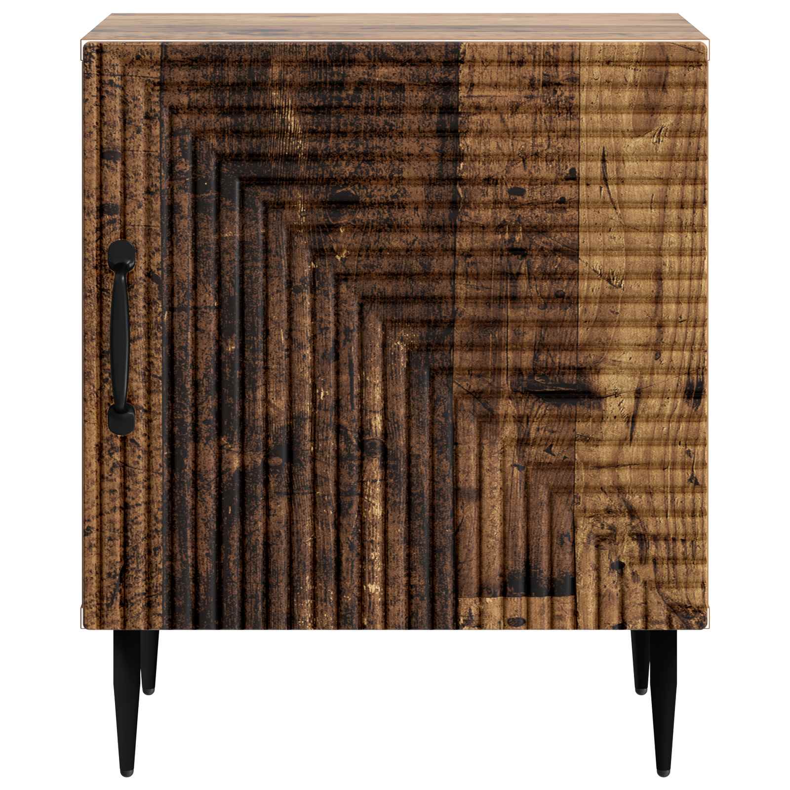 Noćni ormar 2 pcs Staro drvo 43 x 34,5 x 50 cm