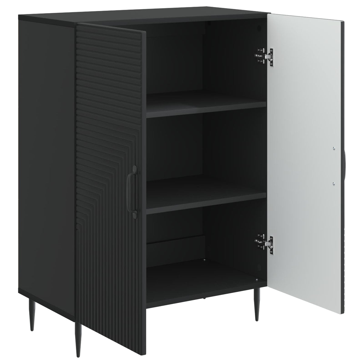 Kreveta Crna 66 x 34,5 x 89,5 cm Konstruirano drvo