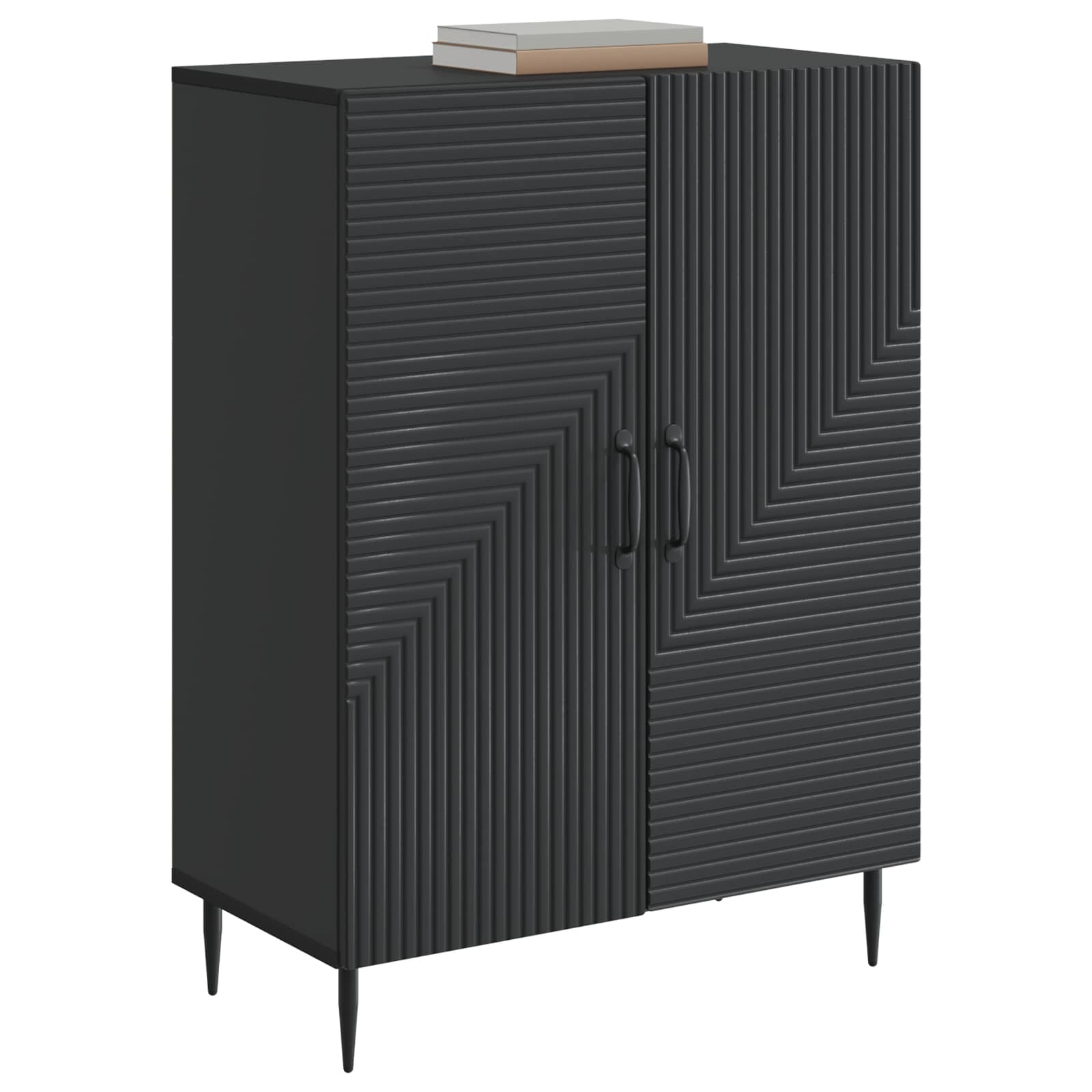 Kreveta Crna 66 x 34,5 x 89,5 cm Konstruirano drvo