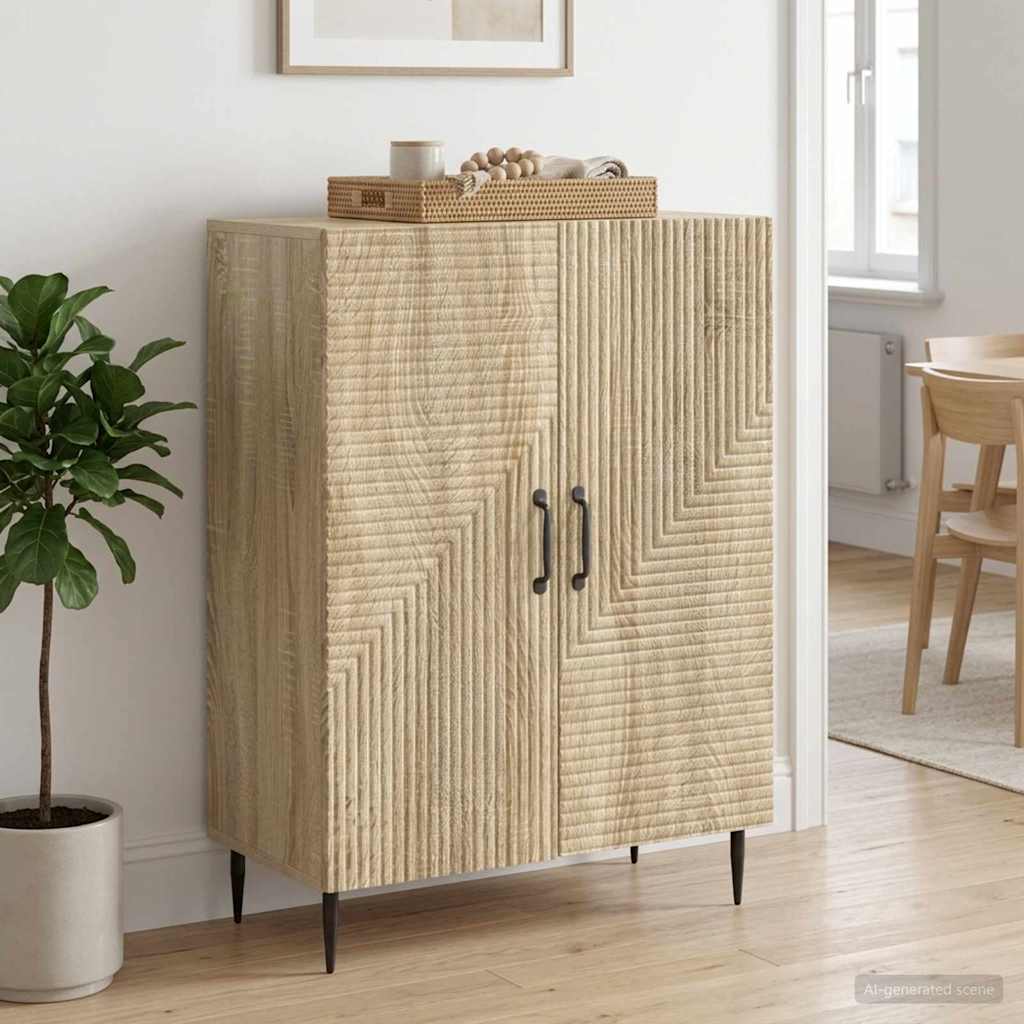 Kreveta Hrast sonoma 66 x 34,5 x 89,5 cm Konstruirano drvo