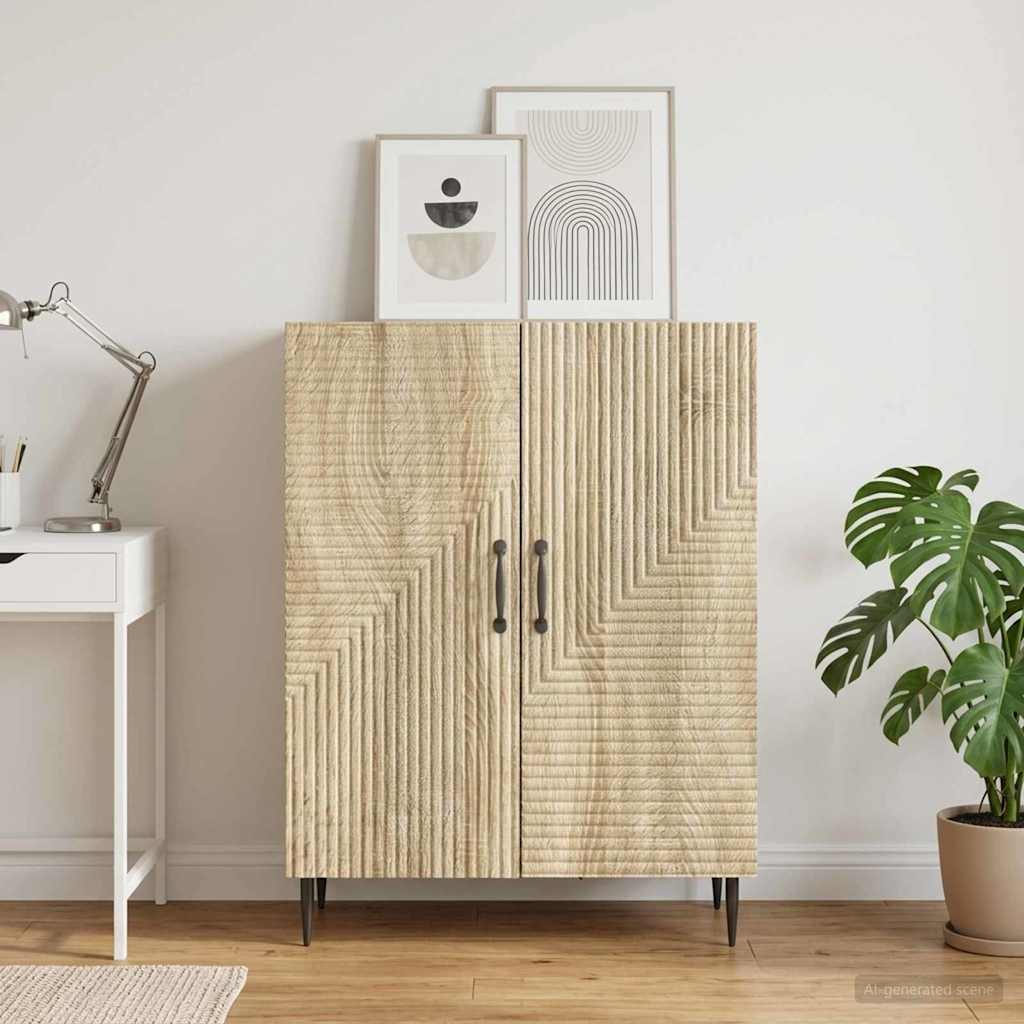Kreveta Hrast sonoma 66 x 34,5 x 89,5 cm Konstruirano drvo