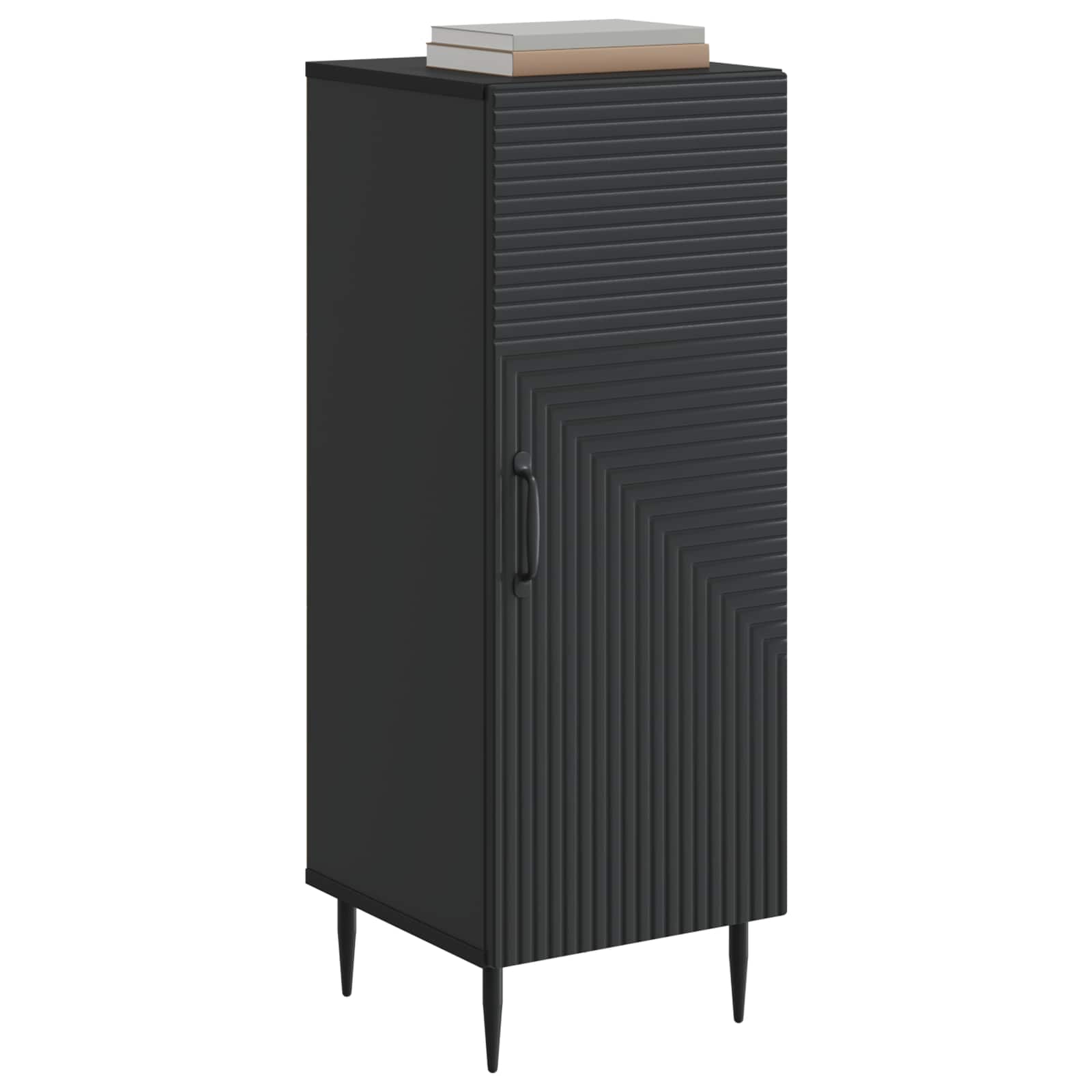 Kreveta Crna 33 x 34,5 x 89,5 cm Konstruirano drvo