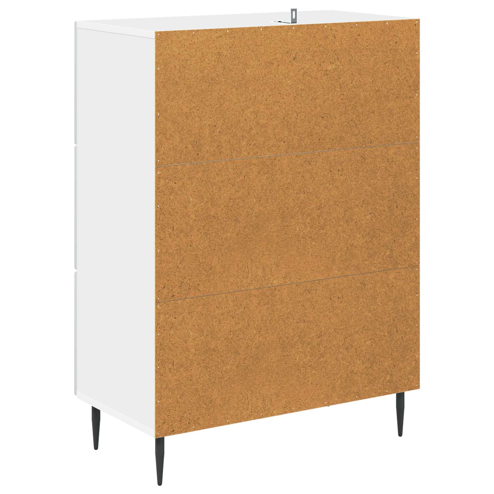 Ormar s ladicama Bijela 66 x 34,5 x 89,5 cm Konstruirano drvo