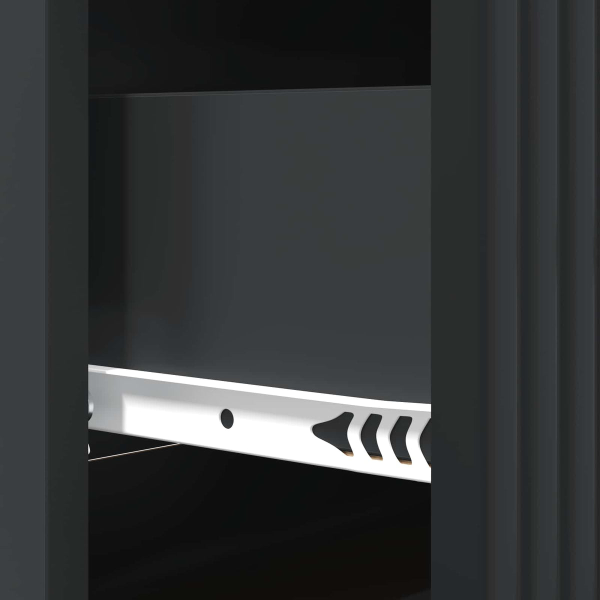 Ormar s ladicama Crna 66 x 34,5 x 89,5 cm Konstruirano drvo