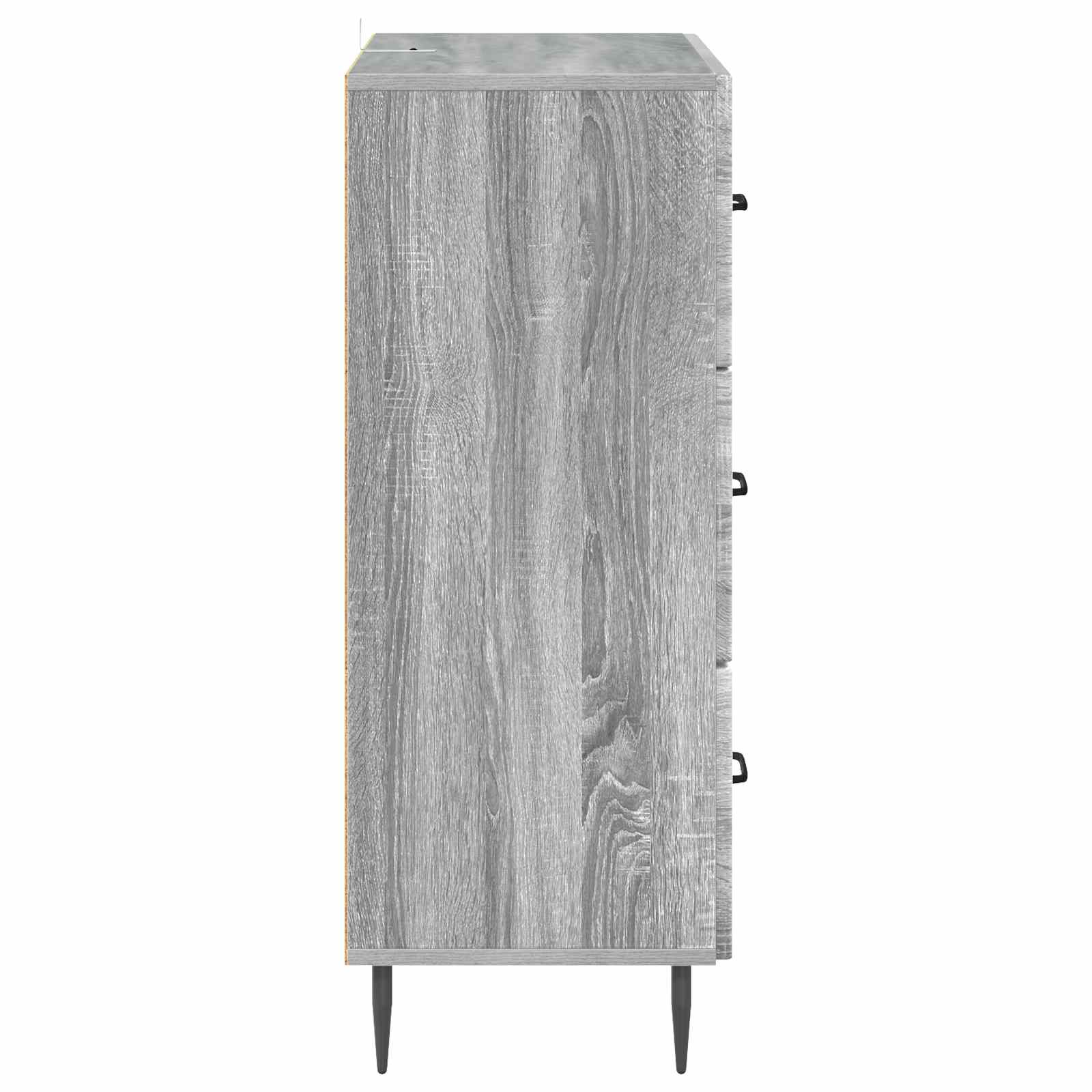 Ormar s ladicama Siva Sonoma 66 x 34,5 x 89,5 cm