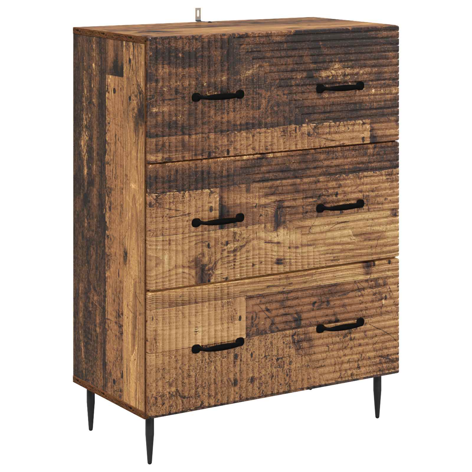 Ormar s ladicama Staro drvo 66 x 34,5 x 89,5 cm