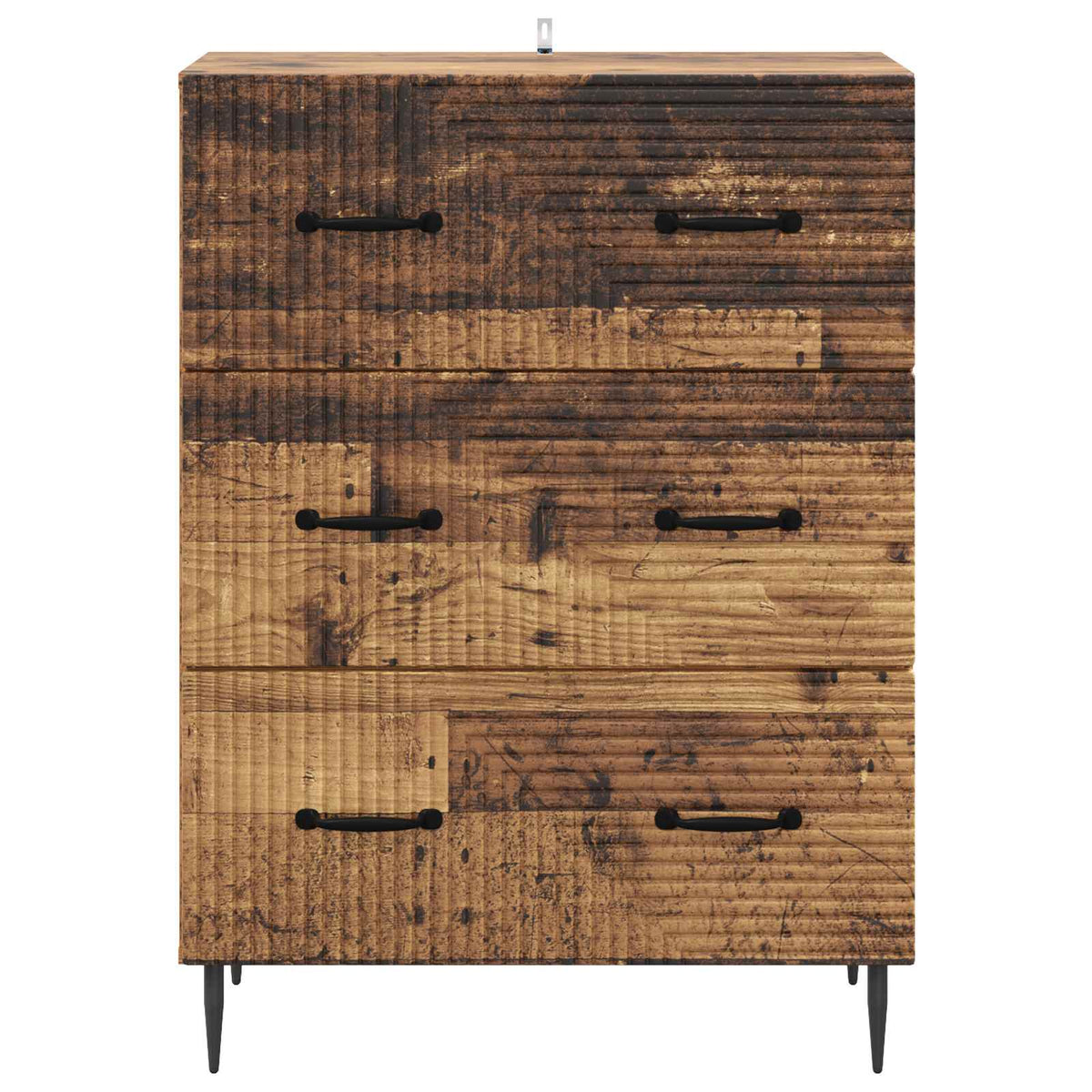 Ormar s ladicama Staro drvo 66 x 34,5 x 89,5 cm
