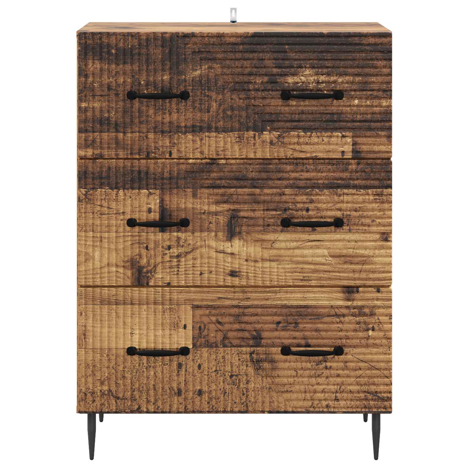 Ormar s ladicama Staro drvo 66 x 34,5 x 89,5 cm