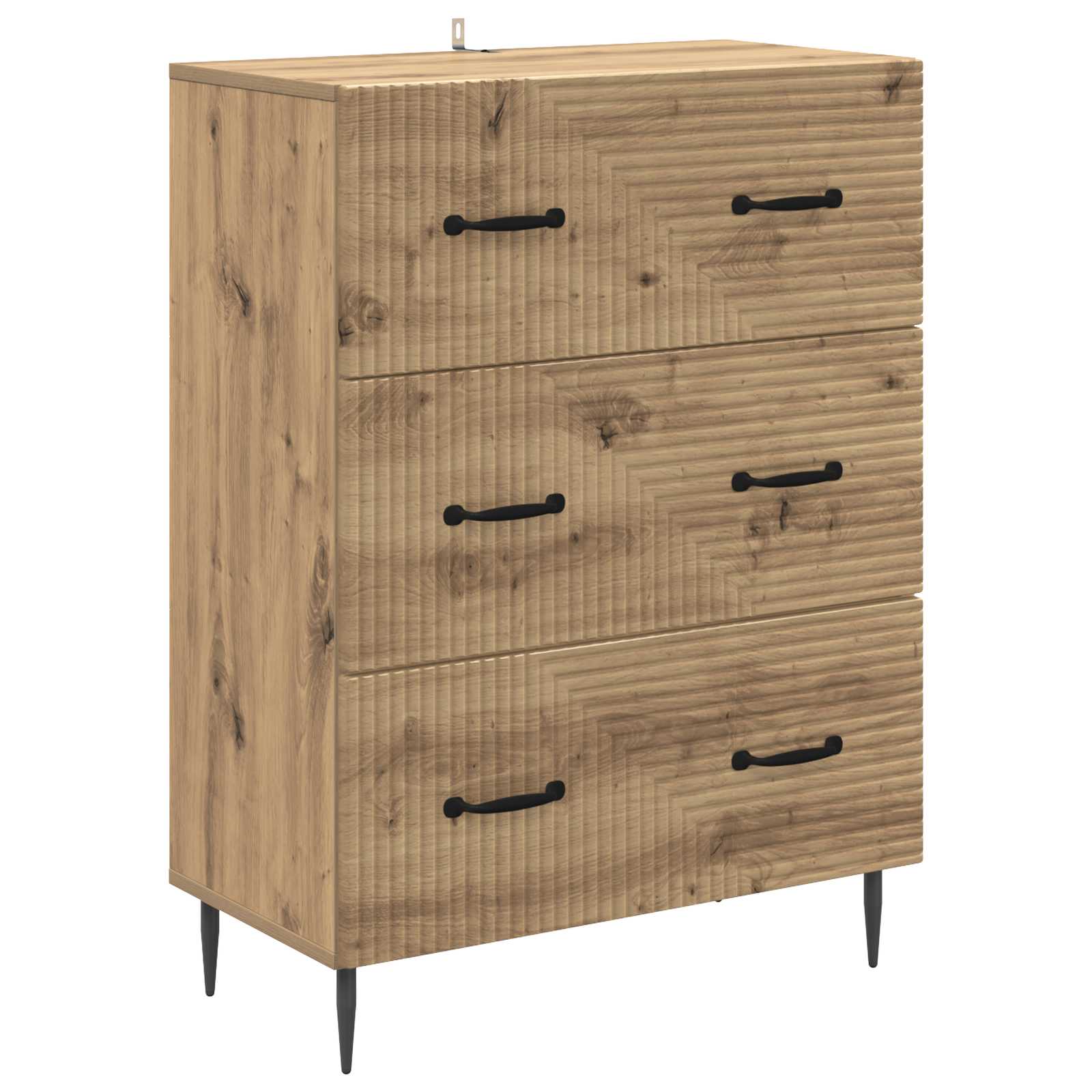 Ormar s ladicama Hrast artisan 66 x 34,5 x 89,5 cm