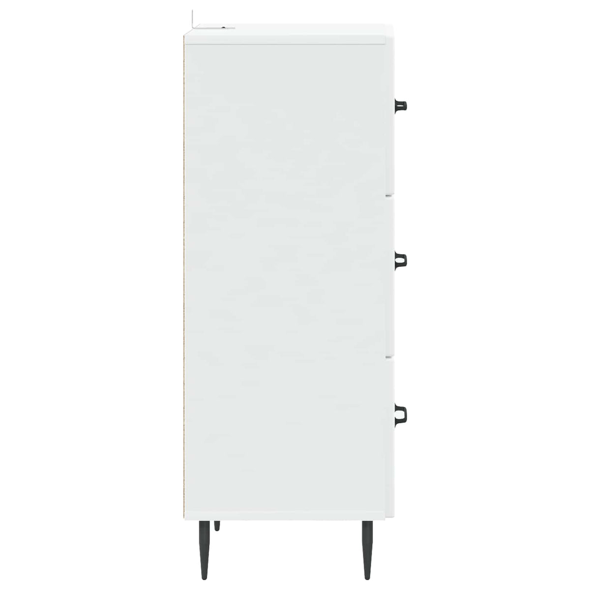 Ormar s ladicama Bijela 33 x 34,5 x 89,5 cm Konstruirano drvo