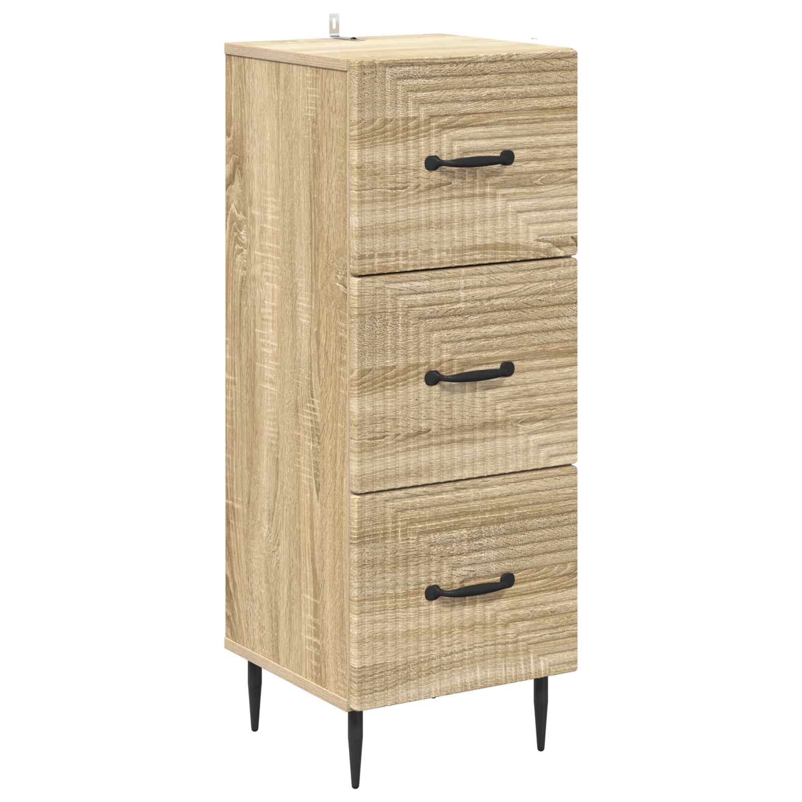 Ormar s ladicama Hrast sonoma 33 x 34,5 x 89,5 cm