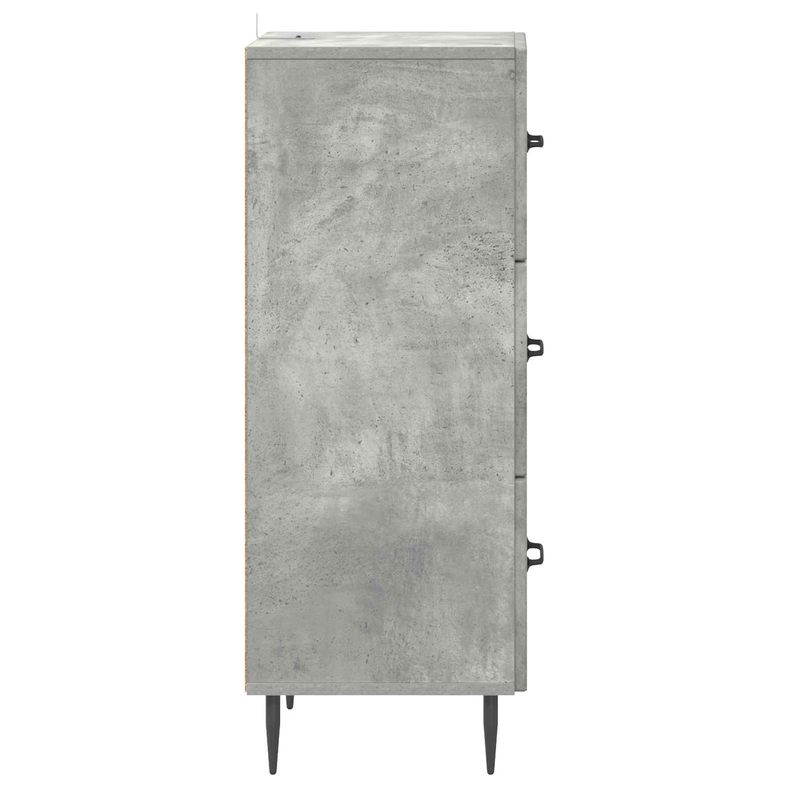 Ormar s ladicama Betonska siva 33 x 34,5 x 89,5 cm