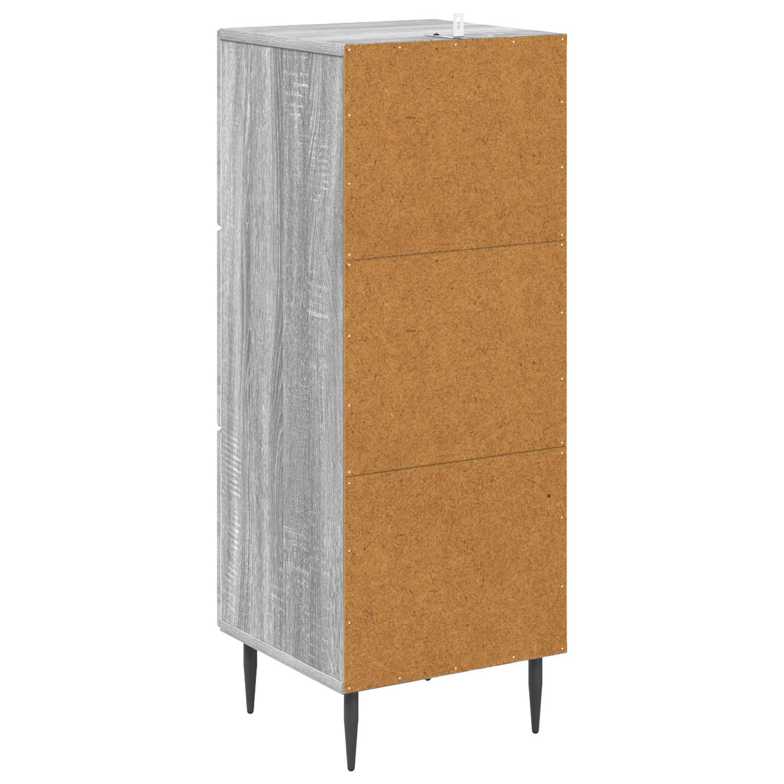 Ormar s ladicama Siva sonoma 33 x 34,5 x 89,5 cm