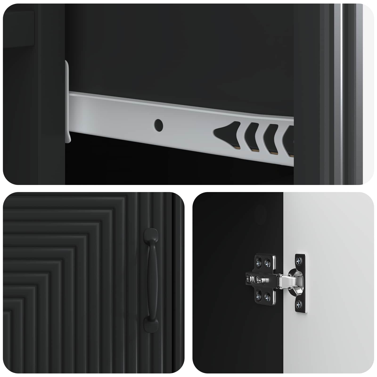 Kreveta s ladicama Crna 66 x 34,5 x 89,5 cm Konstruirano drvo