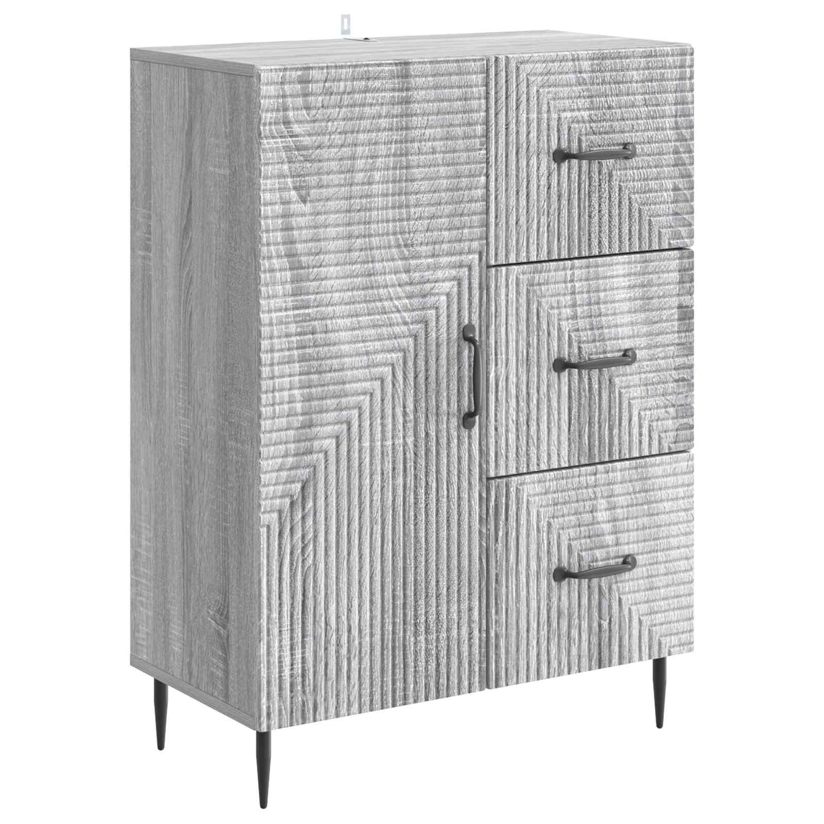 Kreveta Siva sonoma 66 x 34,5 x 89,5 cm Konstruirano drvo