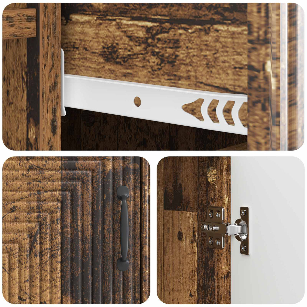 Kreveta Staro drvo 66 x 34,5 x 89,5 cm Konstruirano drvo