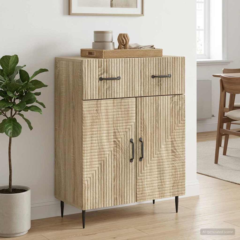 Kreveta Hrast sonoma 66 x 34,5 x 89,5 cm Konstruirano drvo