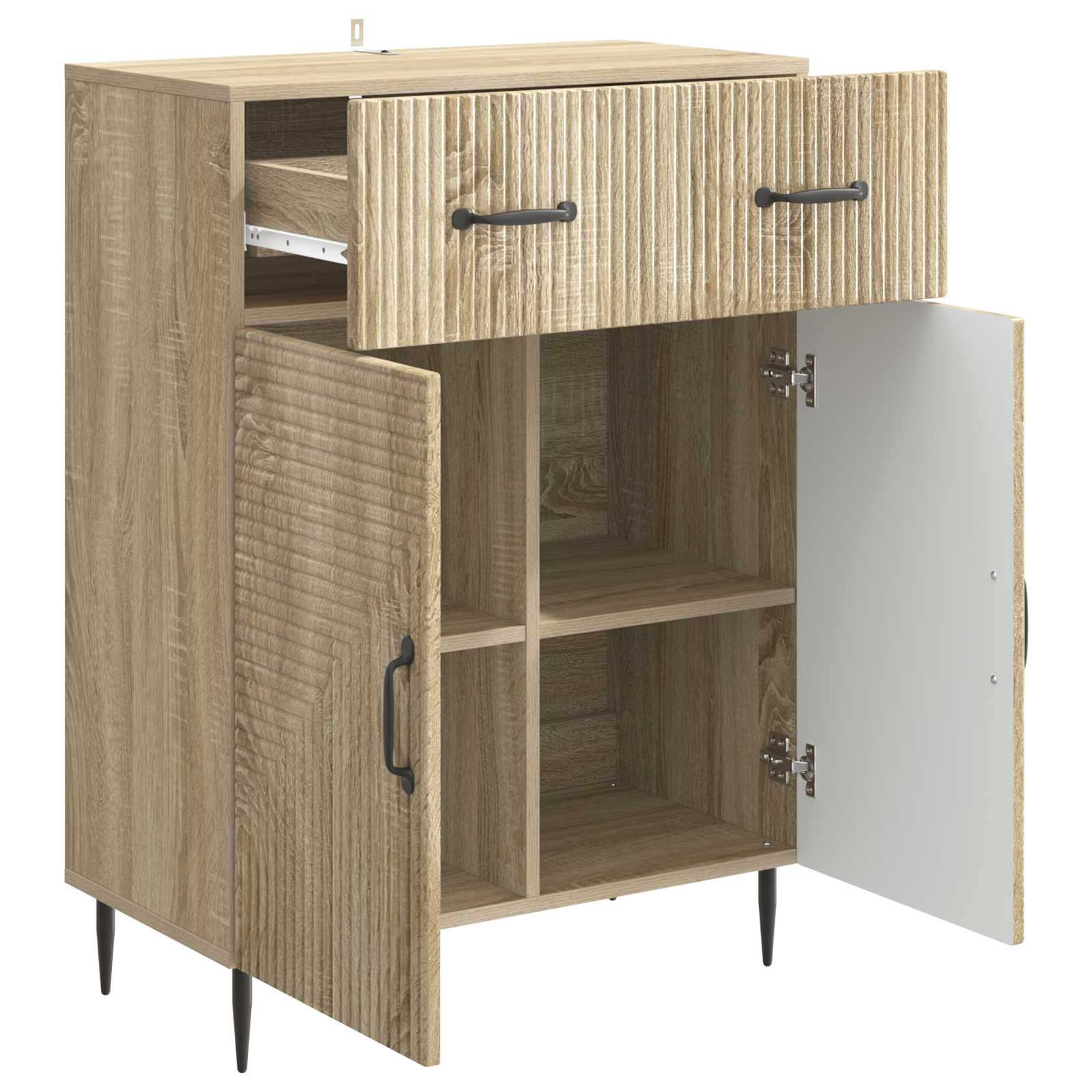 Kreveta Hrast sonoma 66 x 34,5 x 89,5 cm Konstruirano drvo