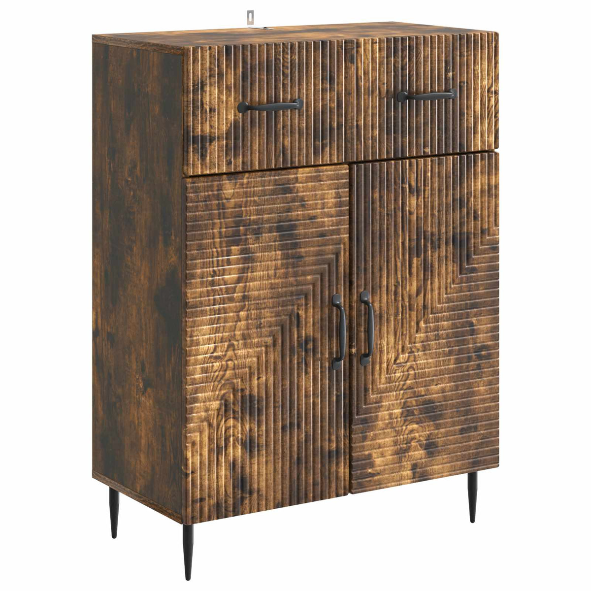 Kreveta Dimljeni hrast 66 x 34,5 x 89,5 cm Konstruirano drvo