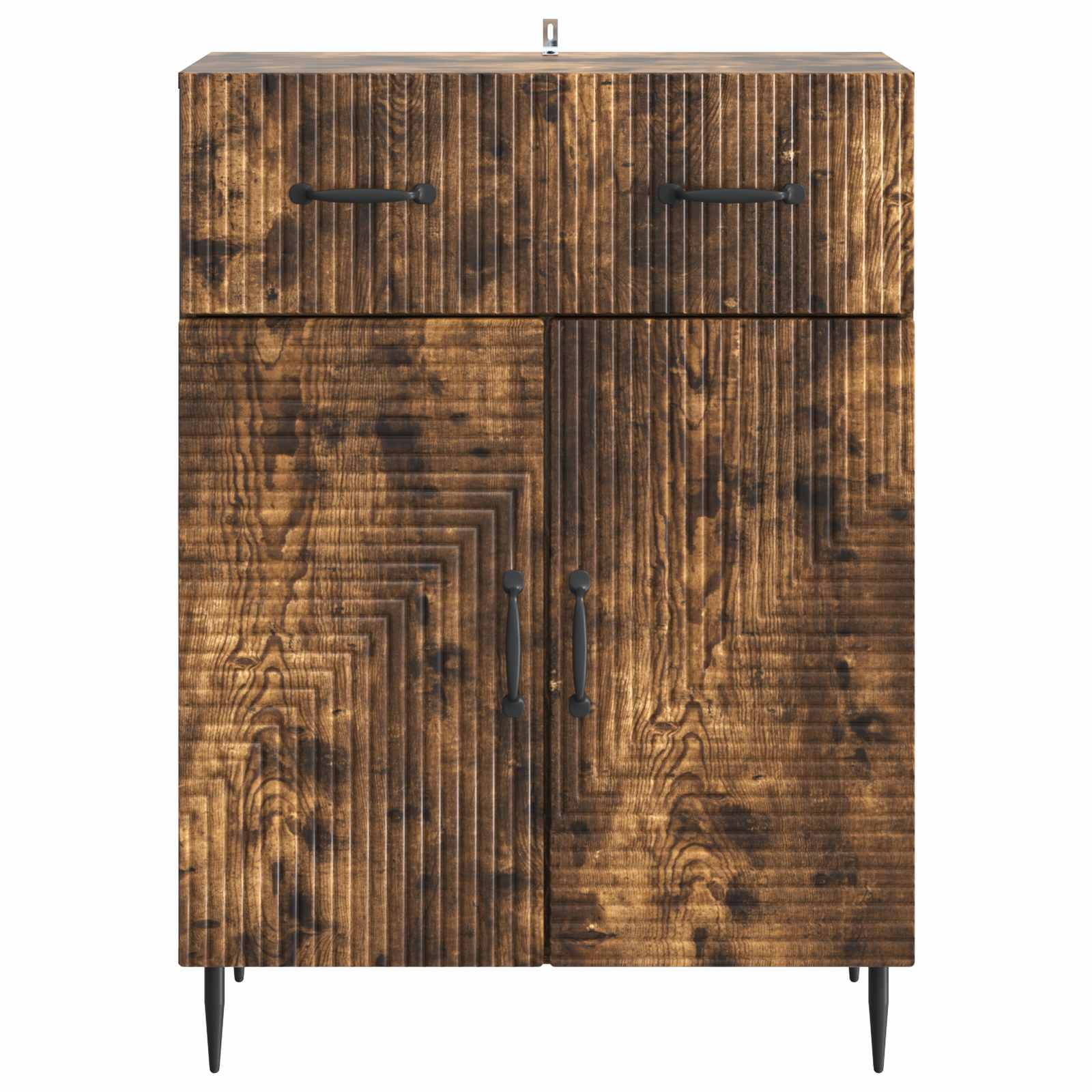 Kreveta Dimljeni hrast 66 x 34,5 x 89,5 cm Konstruirano drvo
