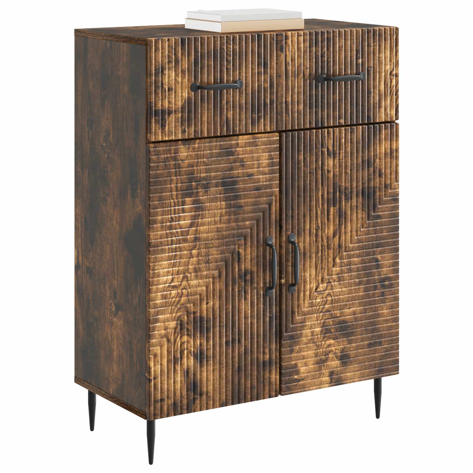 Kreveta Dimljeni hrast 66 x 34,5 x 89,5 cm Konstruirano drvo