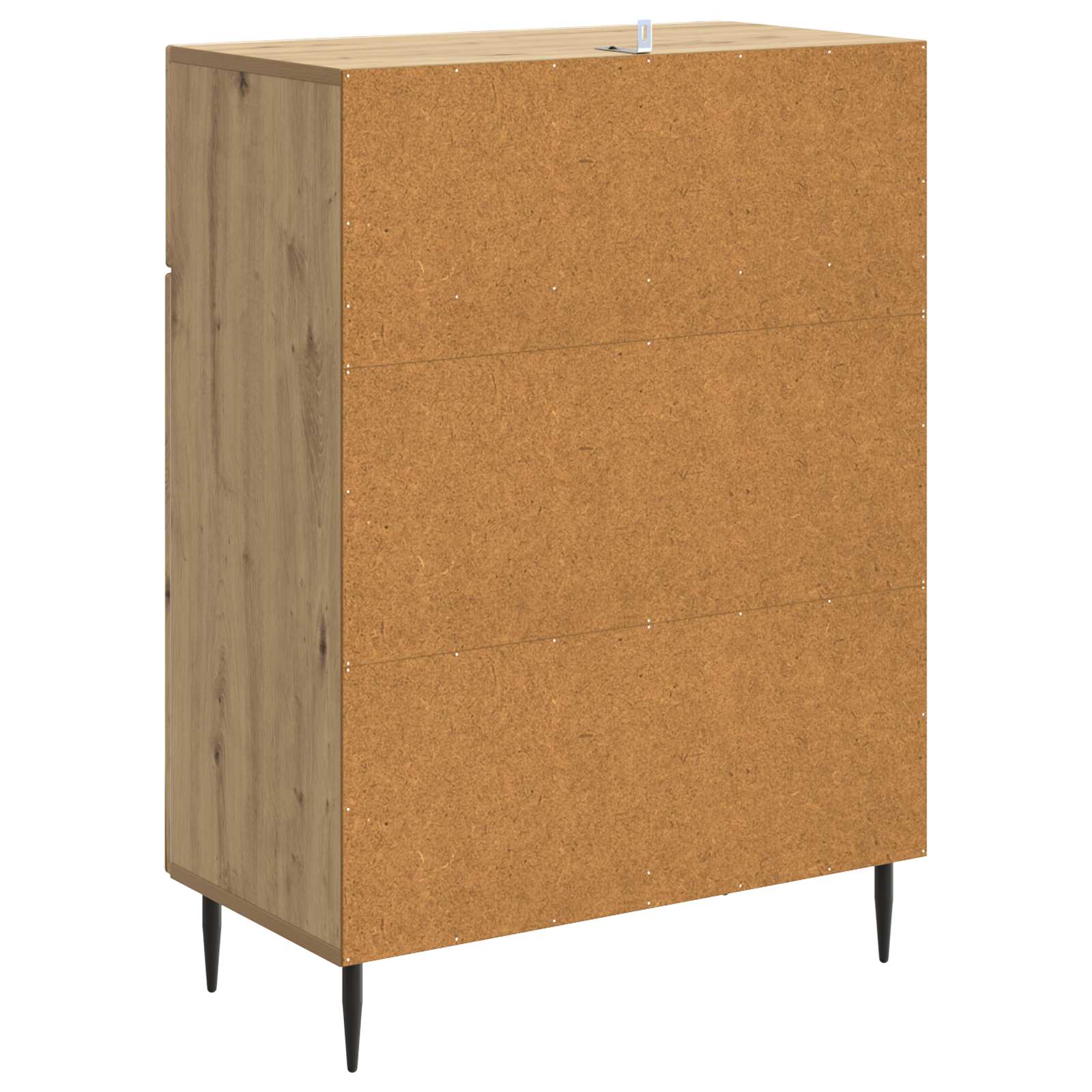Kreveta Hrast artisan 66 x 34,5 x 89,5 cm Konstruirano drvo