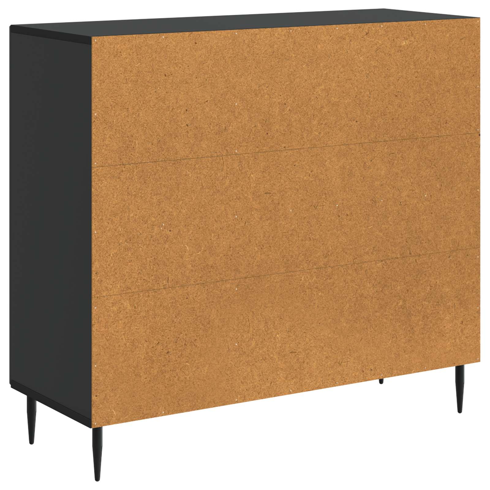 Kreveta Crna 89 x 34,5 x 80 cm Konstruirano drvo