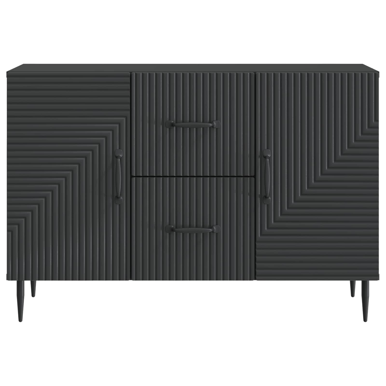 Kreveta s ladicama Crna 89 x 34,5 x 60 cm Konstruirano drvo