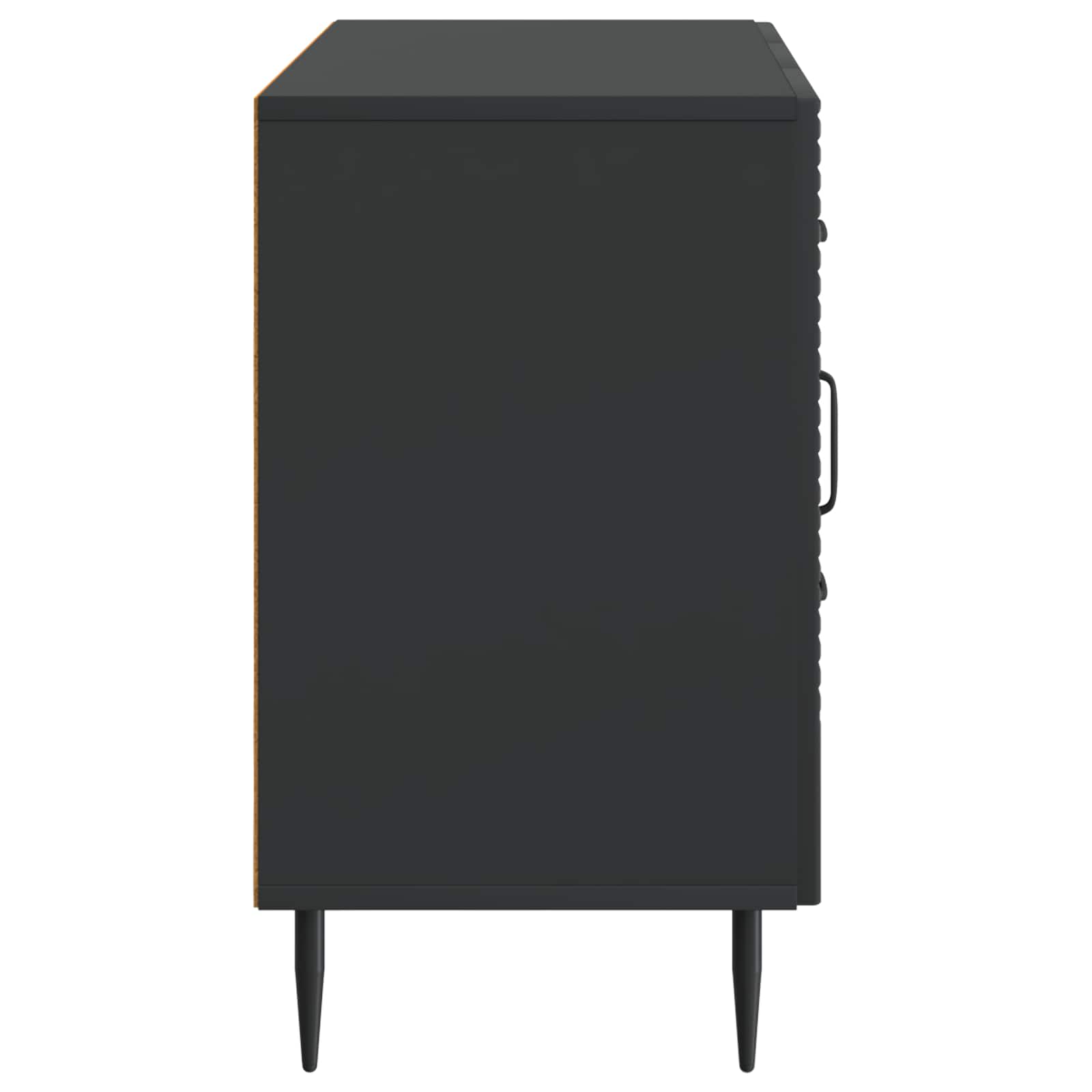 Kreveta s ladicama Crna 89 x 34,5 x 60 cm Konstruirano drvo