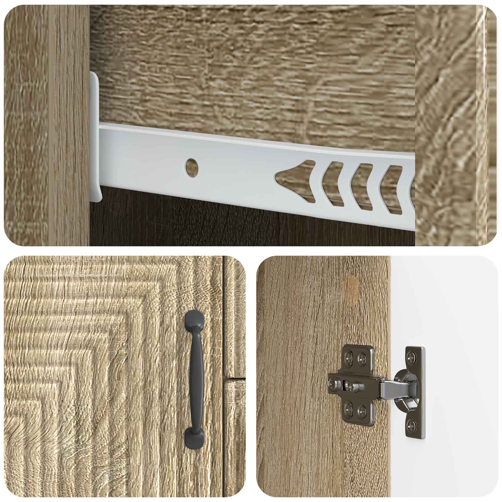 Kreveta Hrast sonoma 89 x 34,5 x 60 cm Konstruirano drvo