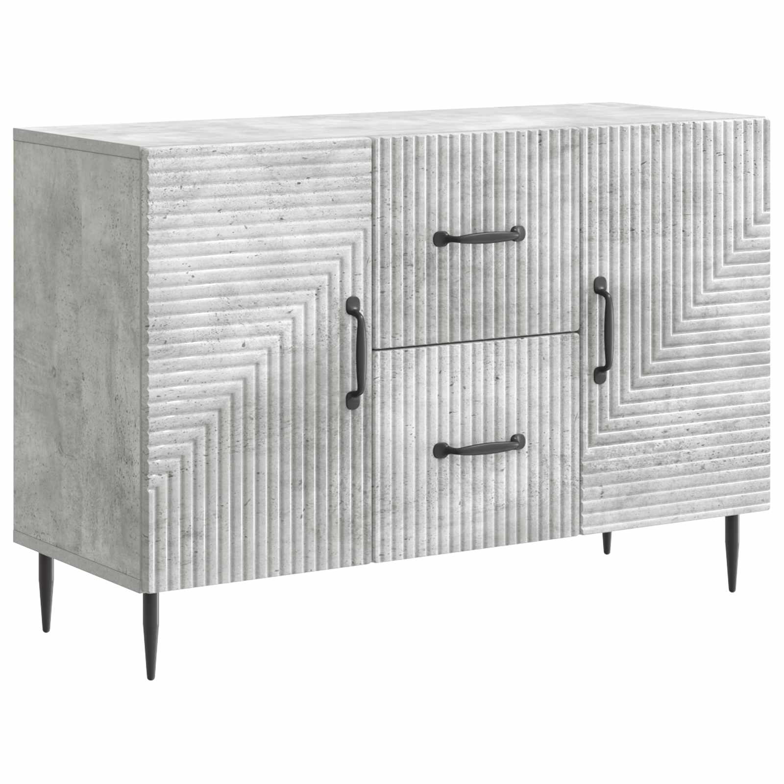Kreveta Betonska siva 89 x 34,5 x 60 cm Konstruirano drvo
