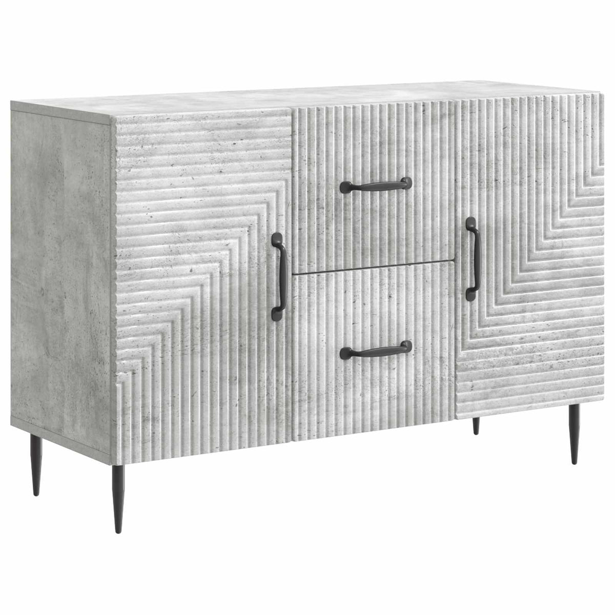 Kreveta Betonska siva 89 x 34,5 x 60 cm Konstruirano drvo
