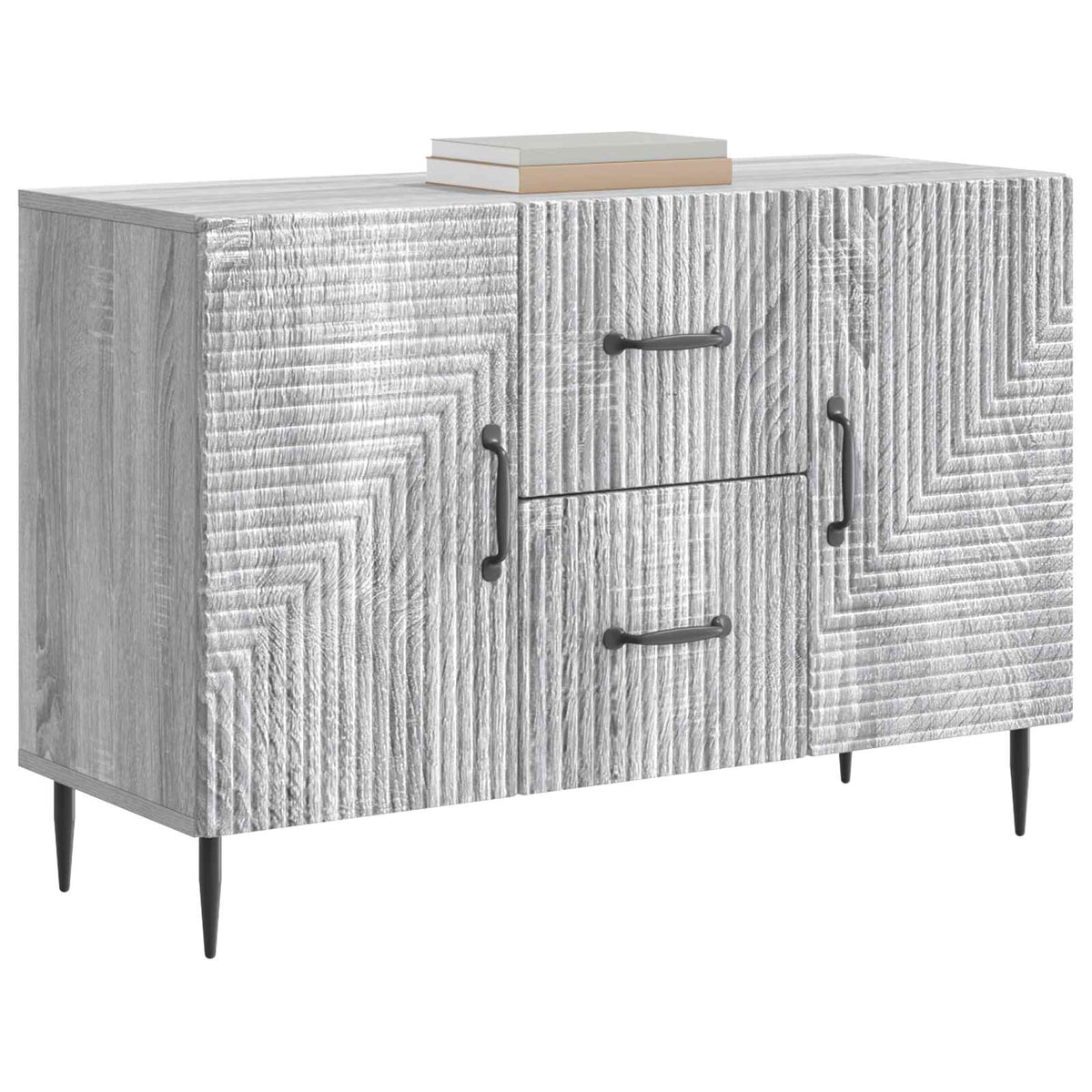 Kreveta Siva sonoma 89 x 34,5 x 60 cm Konstruirano drvo